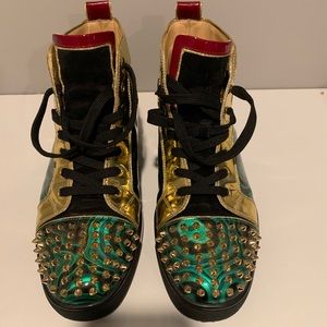 Christian Louboutin Louis Spiked Multi Color